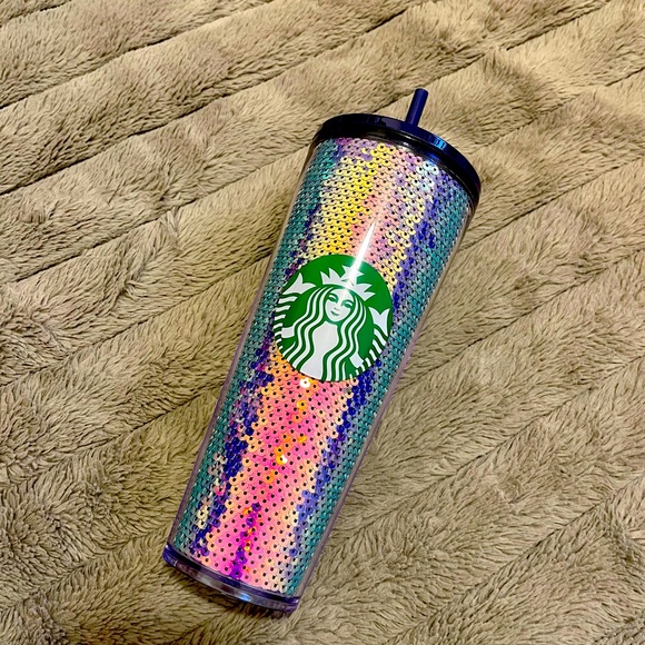 Starbucks oilslick sequin
